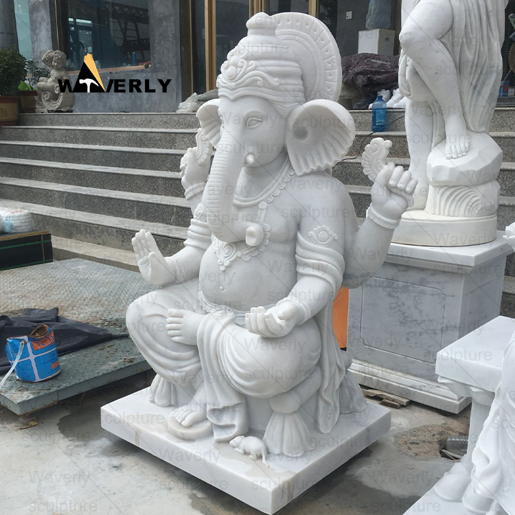 Marble ganesha Statue sculpture