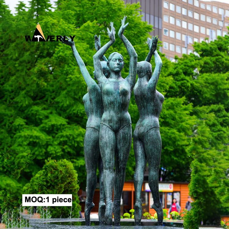 Bronze sexy ballet dancer Statue  BBL-31603