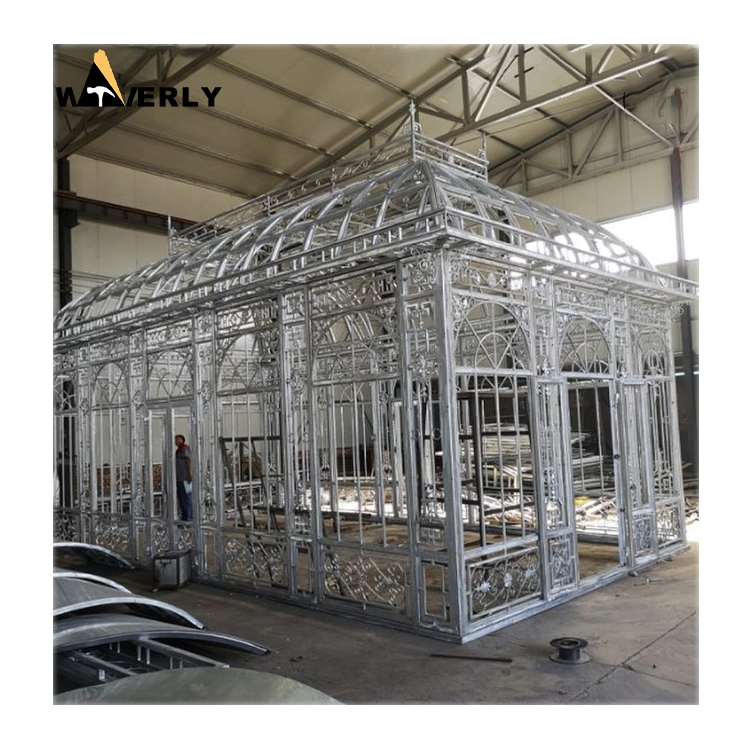 Large Luxury Metal Wrought Iron Gazebo  MF-1202-9