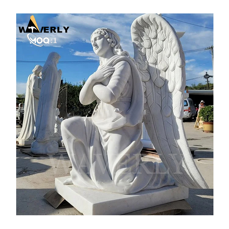 Custom Size Modeling Marble Angel Sculpture  MF24-1210-4