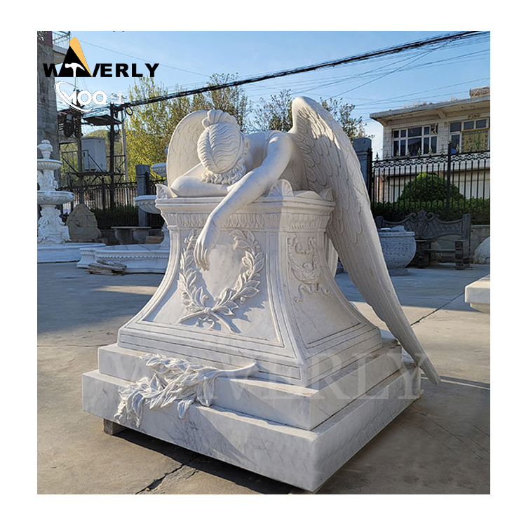 Custom Headstone Designs Angel Headstone  MF24-1217-1