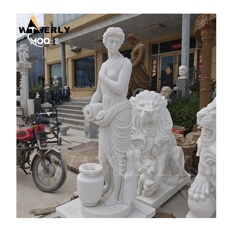 Marble The Statues Of Pouring Water Woman MF24-1224-4
