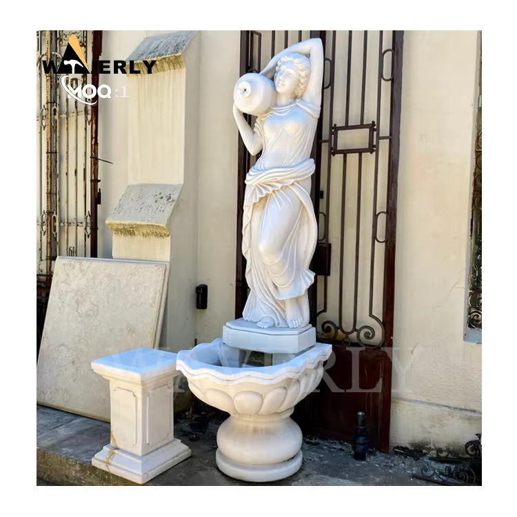 Marble The Statues Of Pouring Water Woman MF24-1224-4