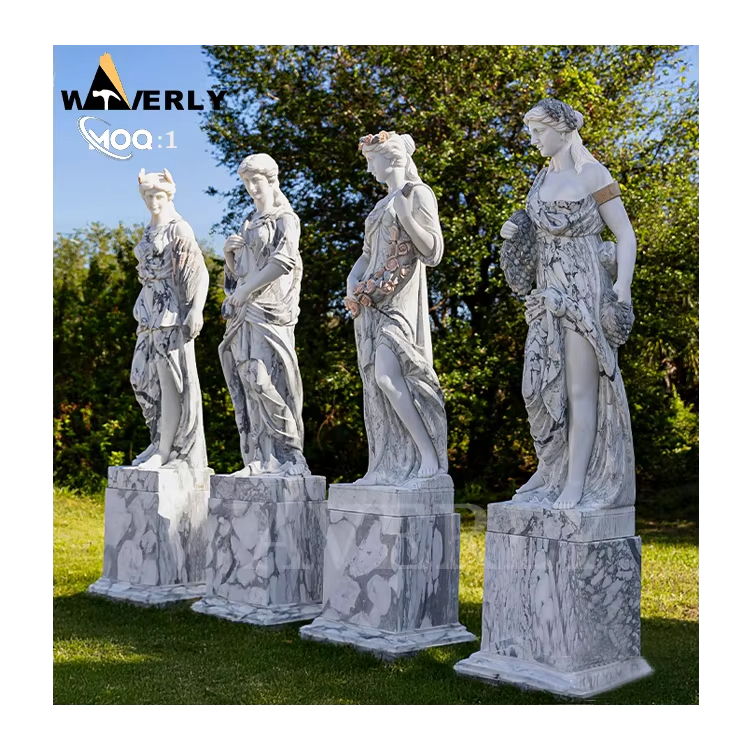 Marble Four Seasons Sculpture Statue MF24-1225-4
