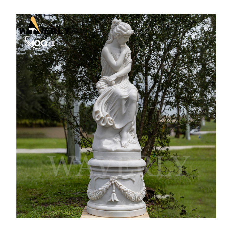 Life Size Natural Marble Female Greek Statues MF24-1225-6