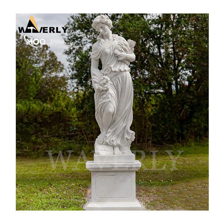 Marble Greek Goddess Female Women Sculpture MF24-1225-7