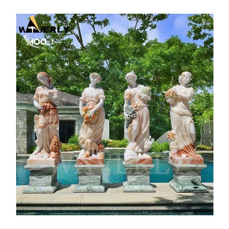 Marble Greek Goddess Female Women Sculpture MF24-1225-7